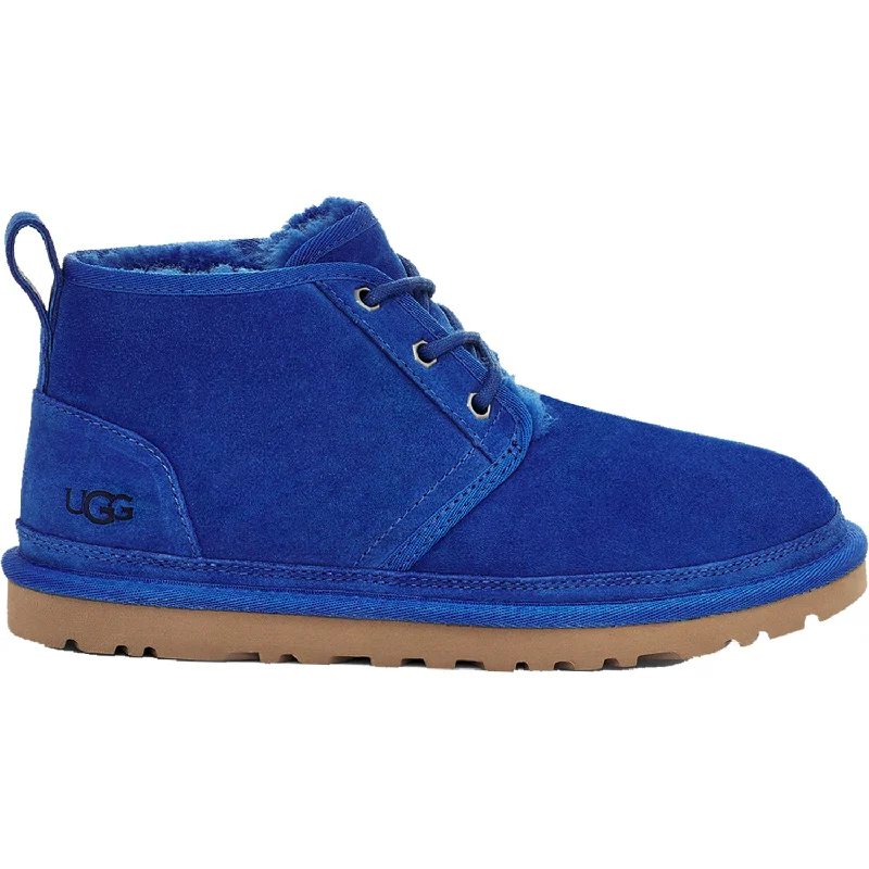 Booties for relaxed feetWomen's UGG Neumel Classic Blue Suede