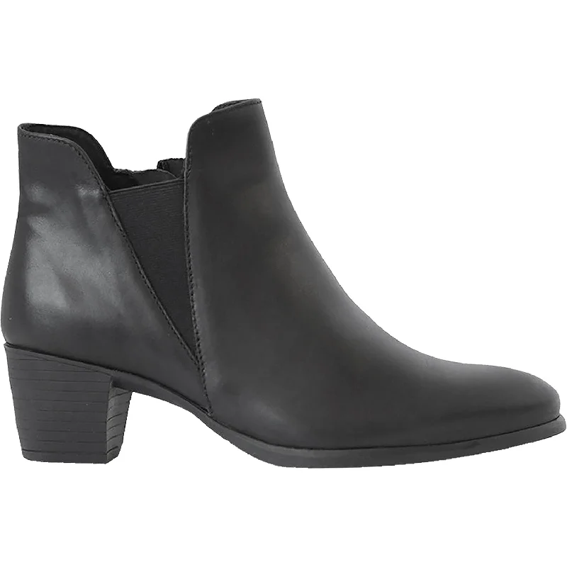 Booties with padded solesWomen's Munro Jackson Black Leather