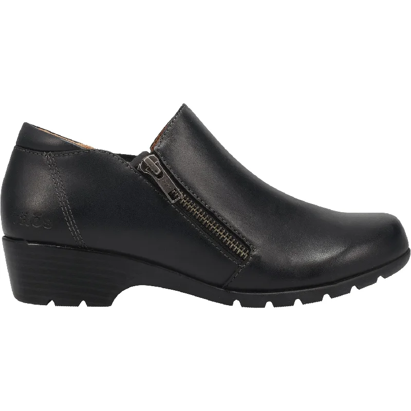 Booties with home comfortWomen's Taos Daily Black Leather