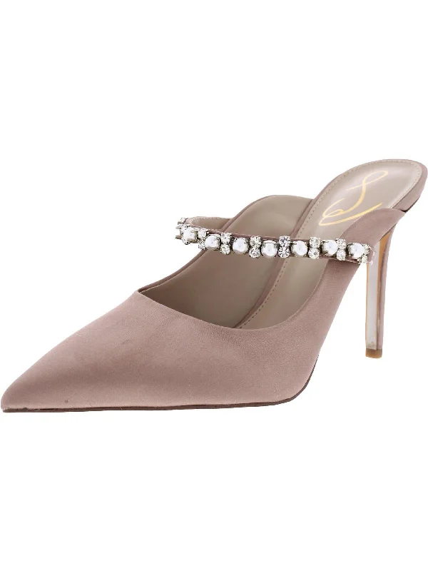 Hyland Womens Embellished Mules