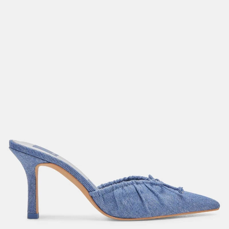 Kairi Heels Blue Denim