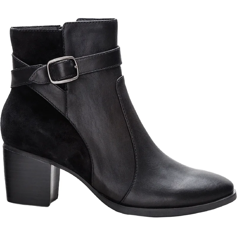 Booties for foot cozinessWomen's Aetrex Rebecca Black Leather