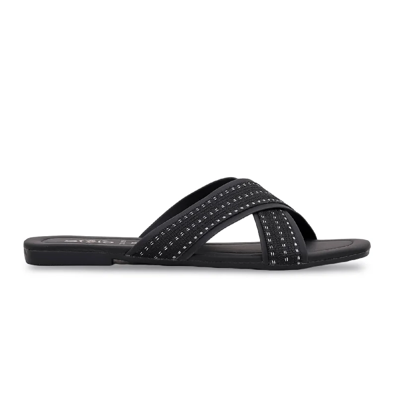 Slippers for fast deliveryBlack Casual Chappal CL1559