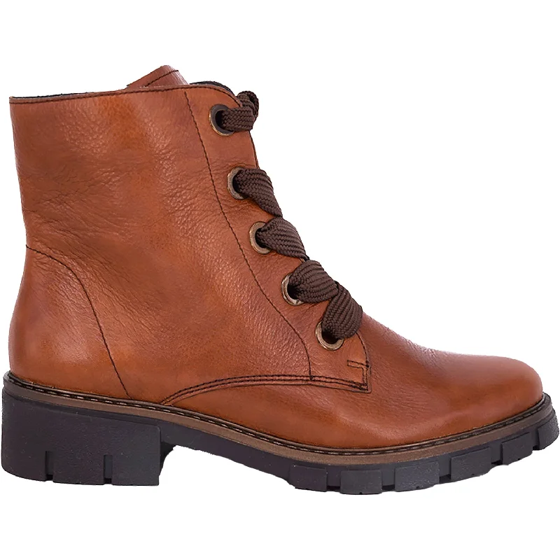 Booties for outdoor adventuresWomen's Ara Debbie Cognac Gauchosoft Leather