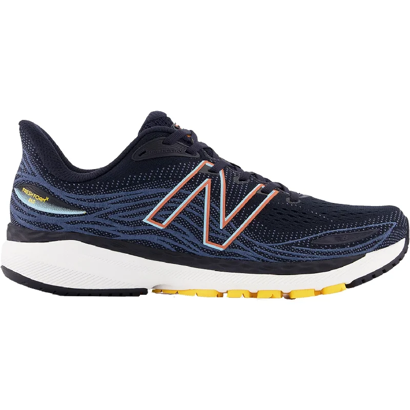 Athletic shoes with quirky designs-Men's New Balance Fresh Foam X M860M12 Eclipse/Spring Tide Mesh