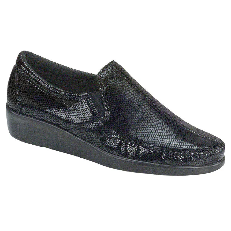 Sas Women's Dream Slip-on Black Snake