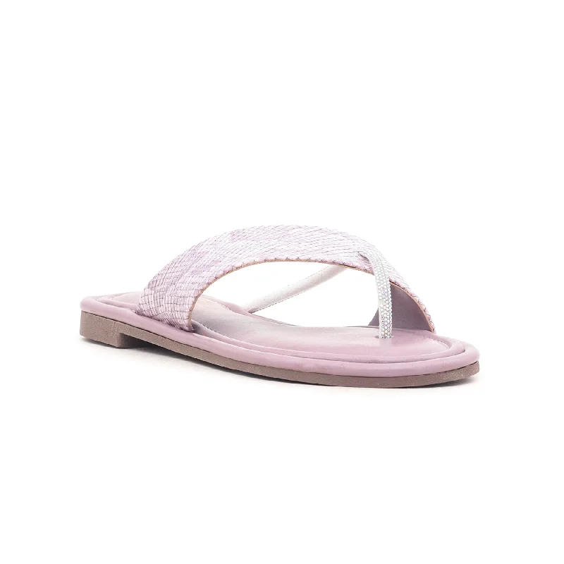 Slippers for futuristic restPurple Formal Chappal FR0458