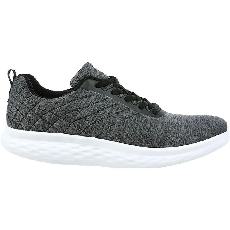 Athletic shoes for twilight trails-Men's MBT Lucca Dark Grey Fabric