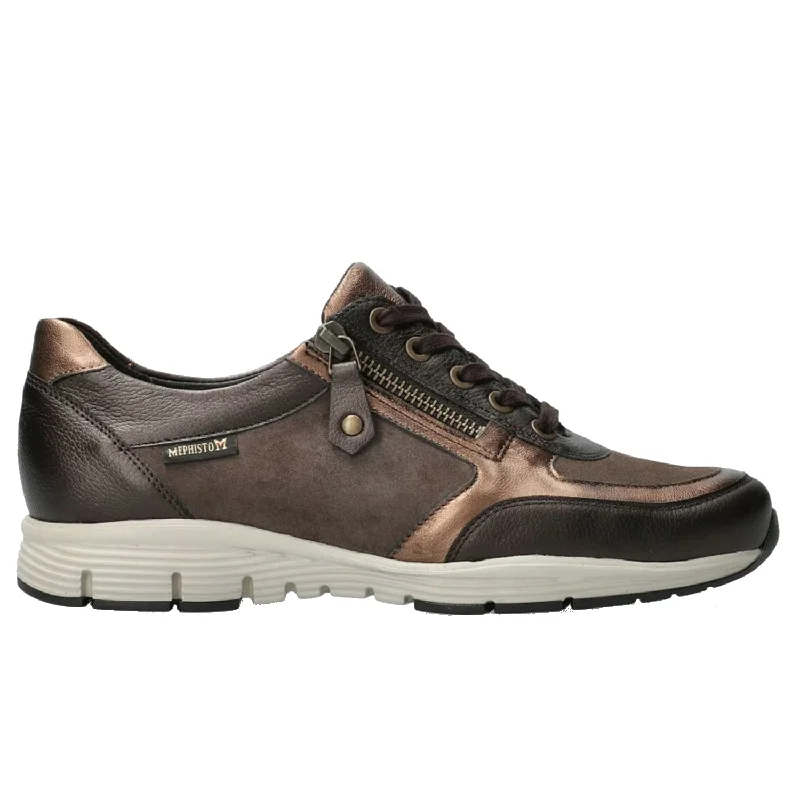 Athletic shoes for midday jogs-Women's Mephisto Ylona Bronze/Ceylan