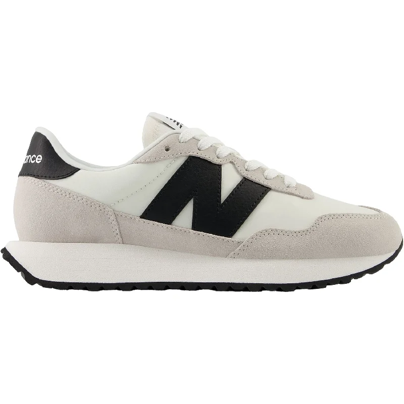 Athletic shoes with subtle heels-Women's New Balance WS237BW Sea Salt/Silver Birch/ Black Suede