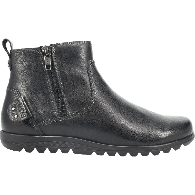 Booties with supportive paddingWomen's Taos Select Black Leather