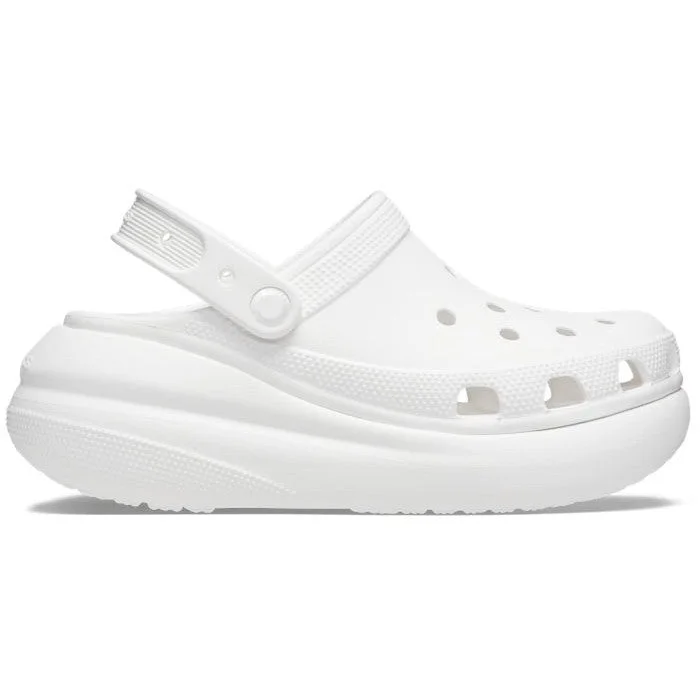 Crocs Classic Crush 207521-100 Ladies White Clogs