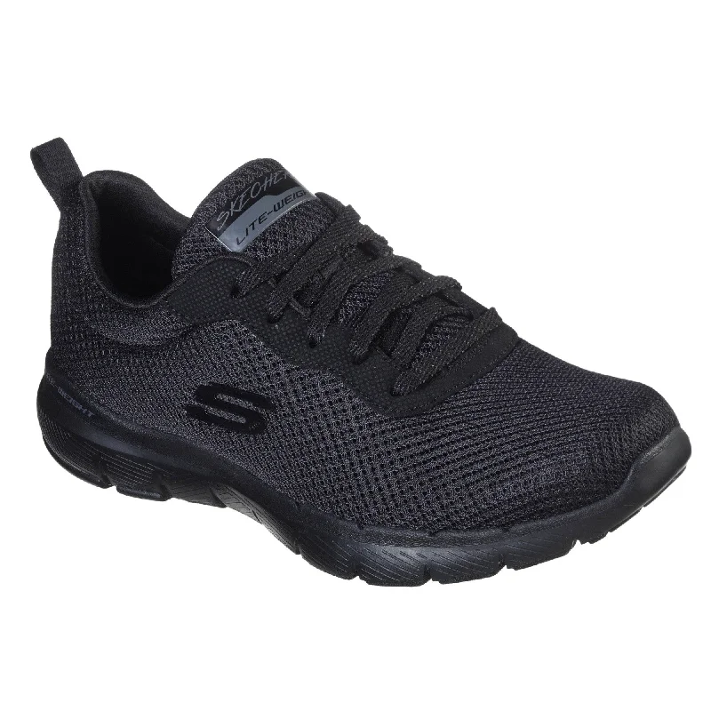 Skechers 13070 Flex Appeal 3.0 First Insight Black Trainers