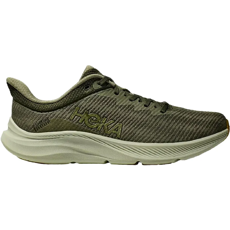 Athletic shoes for evening runs-Men's Hoka Solimar Slate/Forest Cover Mesh