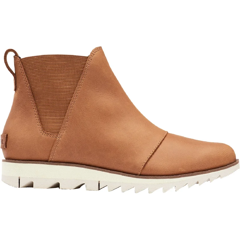 Booties with foot softnessWomen's Sorel Harlow Chelsea Taffy Leather