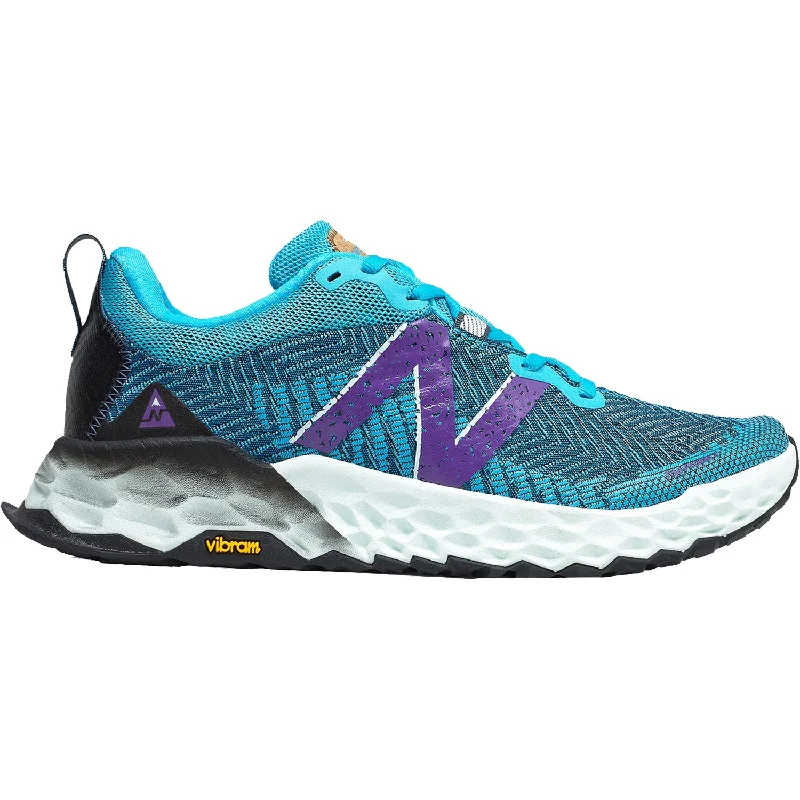 Athletic shoes for hot jogs-Women's New Balance WTHIERV6 Fresh Foam Hierro Sky/Sour Grape Mesh