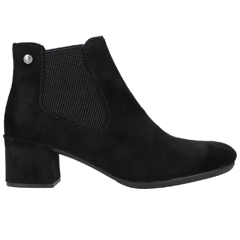 Ankle boots with dresses-Rieker Women's Sarah 84 Ankle Boot Black / Black