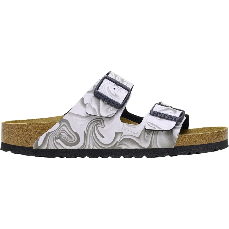 Sandals for all-day ease-Women's Birkenstock Arizona Marbleblack Birko-Flor