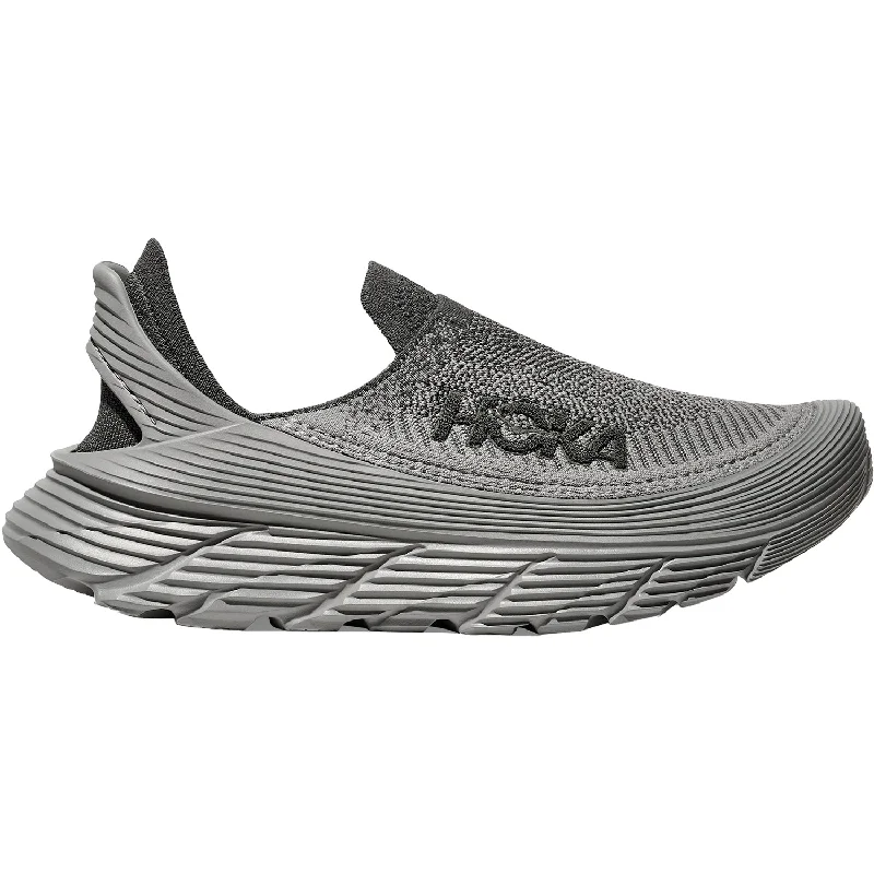 Athletic shoes with shiny finish-Women's Hoka One One Restore Tc Unisex Satellite Grey/Stellar Grey