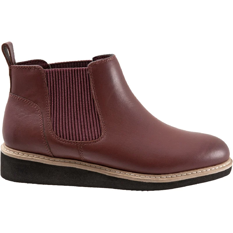 Booties for kidsWomen's SoftWalk Wildwood Dark Brown Leather