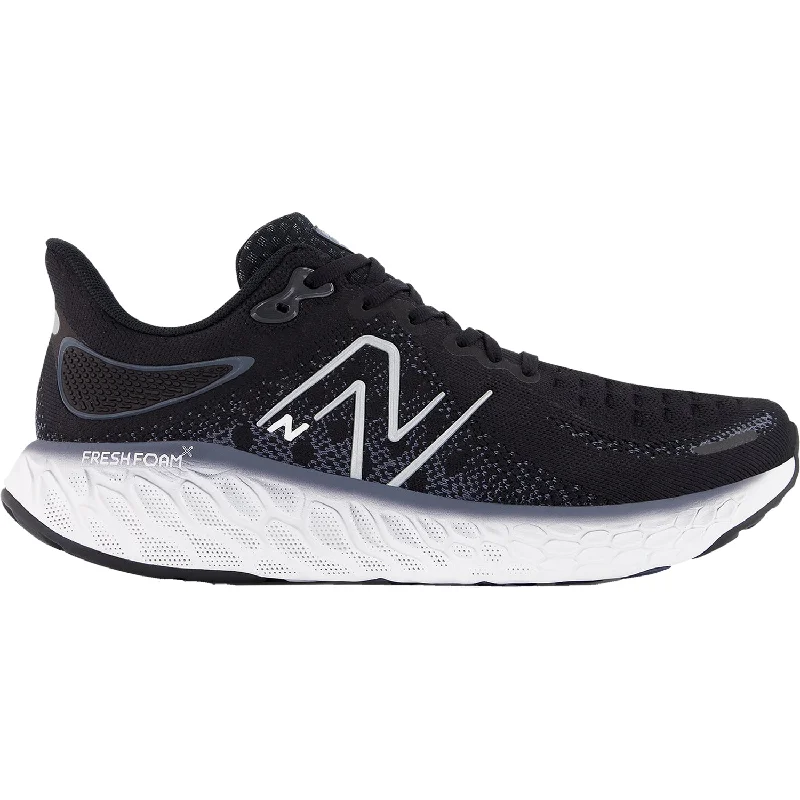 Athletic shoes with extra grip-Men's New Balance Fresh Foam X M1080B12 Black/Thunder/White Mesh