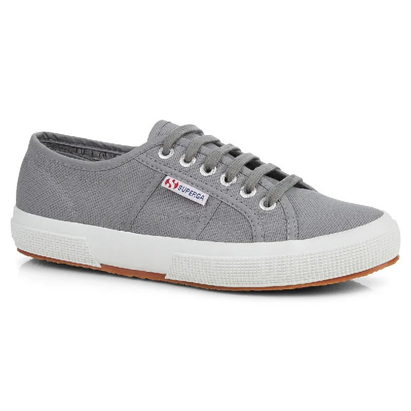 Superga 2750 COTU Classic Ladies Grey Sage Lace Up Trainers