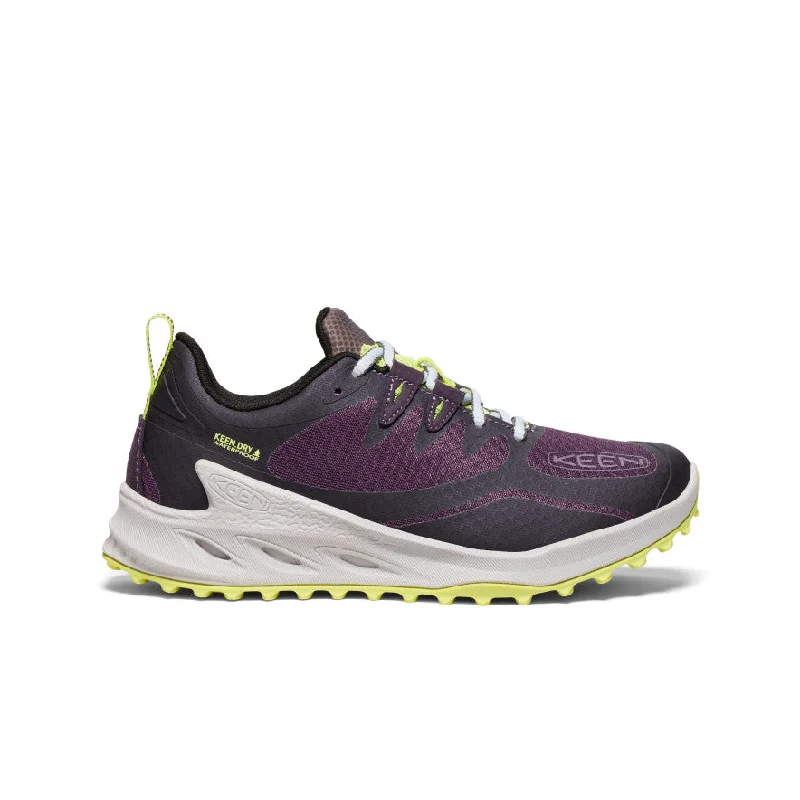 Women's Zionic Waterproof Hiking Shoe  |  Plum Perfect/Daiquiri Green