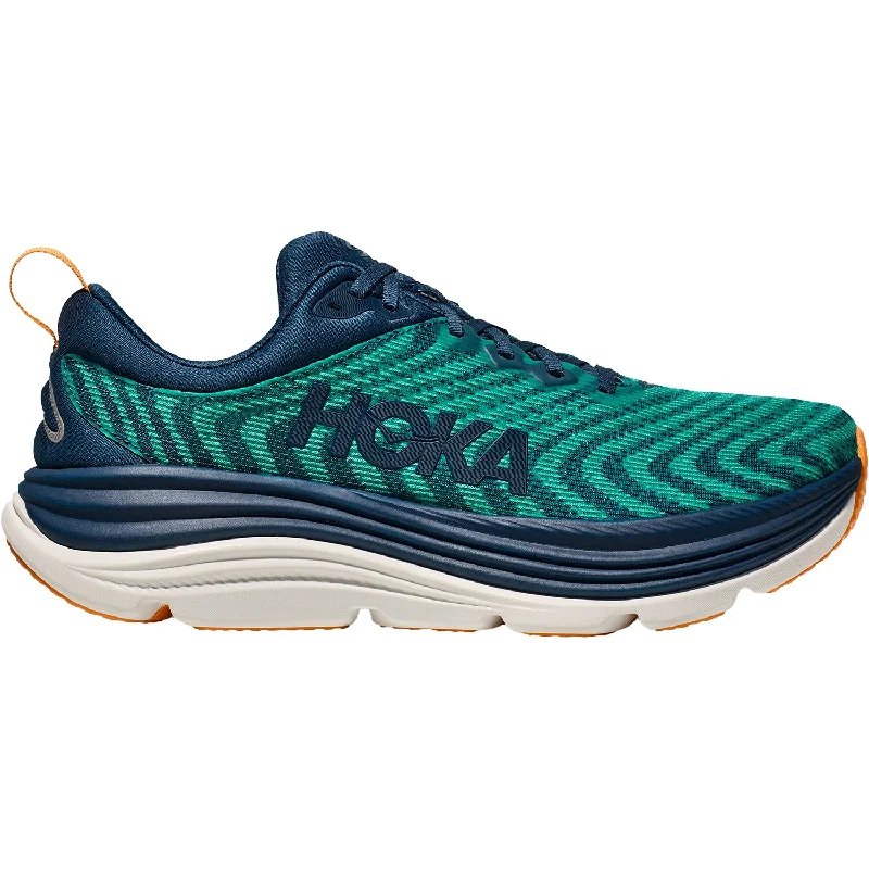 Athletic shoes for evening jogs-Men's Hoka Gaviota 5 Midnight/Oceanic Mesh