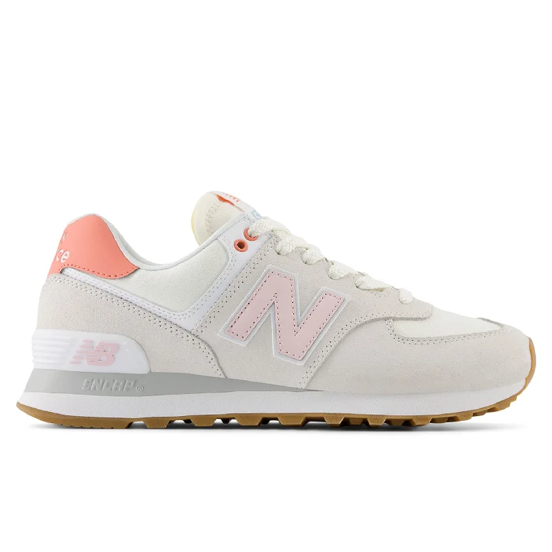 Athletic shoes for frosty jogs-Women's New Balance Wl574Ipk Reflection/Rose Sugar