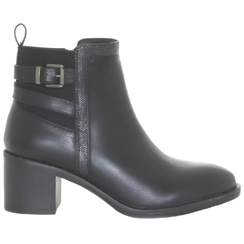 Ankle boots for skirts-Toe Warmer's Women's Steph Ankle Boot Black