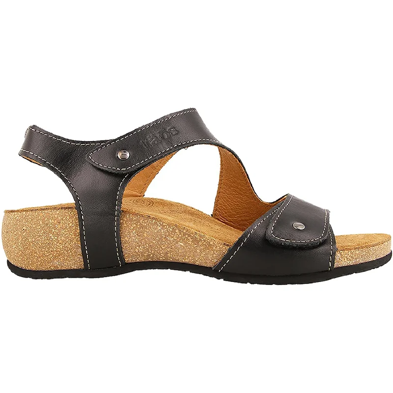 Sandals for summer strolls-Women's Taos Lovely Black Leather