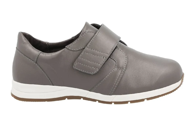 Grey Stretch Leather