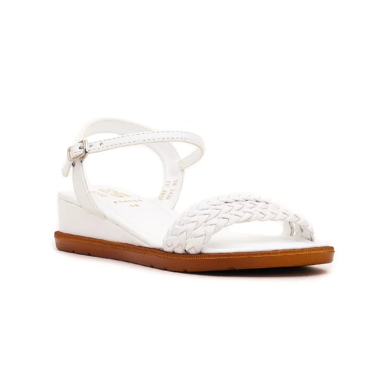 Sandals for all-day style-White Formal Sandal FR4868