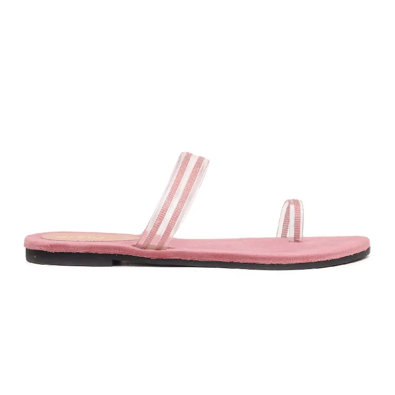 Slippers for sleepwear pairingPink Casual Chappal CL1610