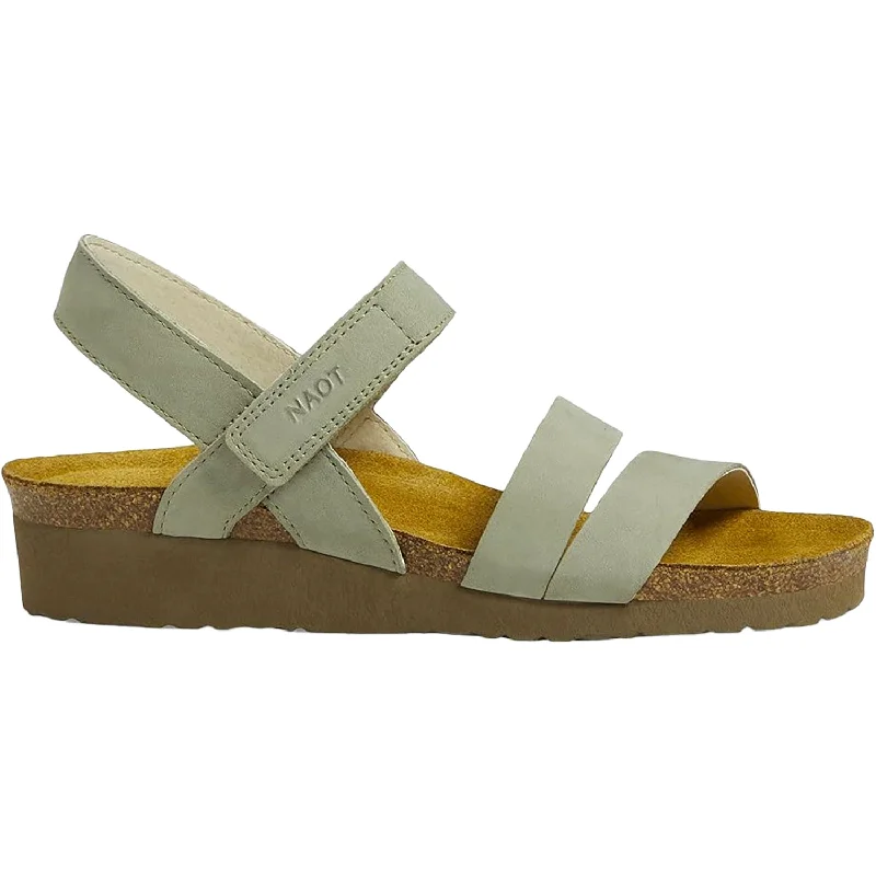 Sandals for durable wear-Women's Naot Kayla Sage Nubuck