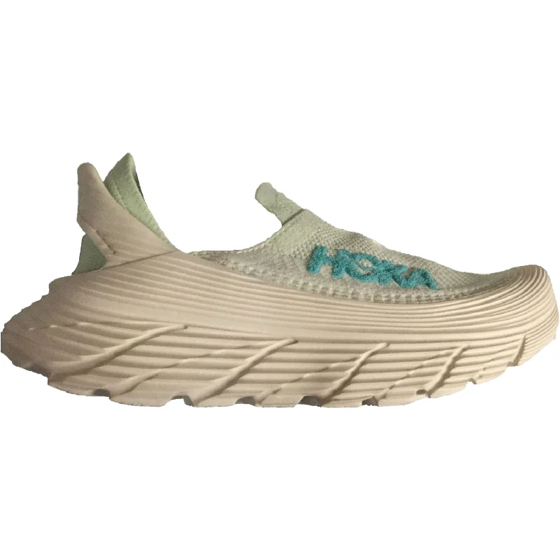 Athletic shoes with bold textures-Unisex Hoka Restore TC Frost/Rose Gold Mesh