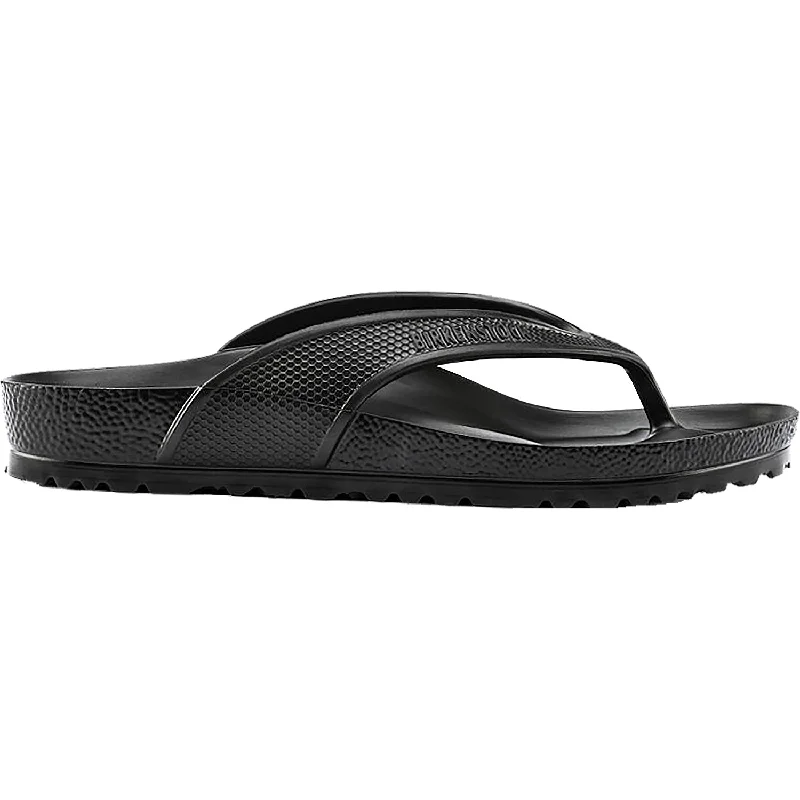 Sandals for warm weather-Unisex Birkenstock Honolulu Black EVA Unisex Sandals