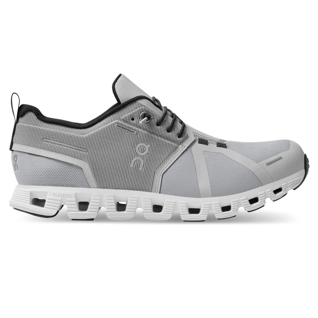 On Running Women's Cloud 5 Waterproof Glacier / White