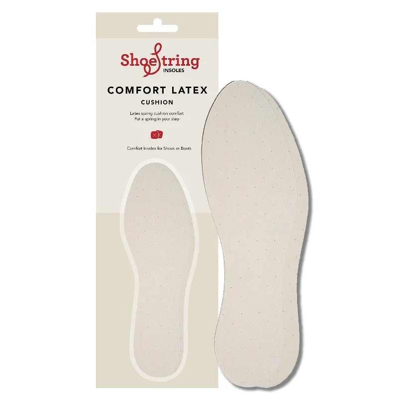 Shoestring Gents Comfort Latex Insoles