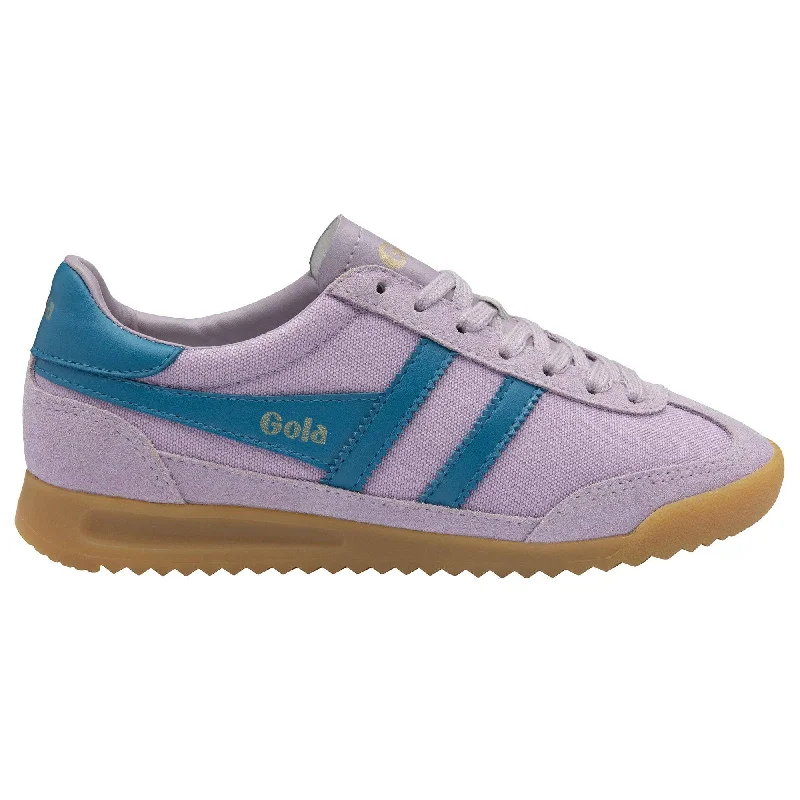 Gola Tornado Ladies Lilac/Santorini Leather & Textile Lace Up Trainers