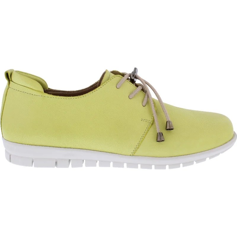 Adesso Sarah Ladies Citrus Leather Elasticated Shoes