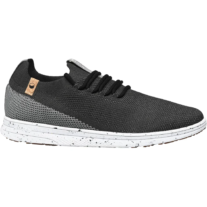 Athletic shoes for cold runs-Men's Saola Tsavo Black/Charcoal Fabric