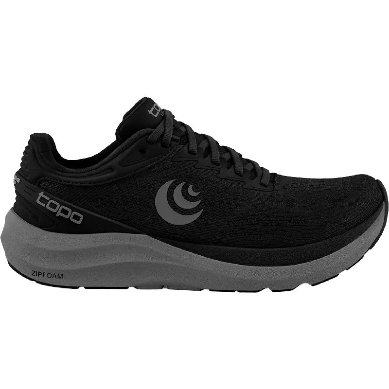 Athletic shoes for damp jogs-Women's Topo Phantom 3 Black/Charcoal Mesh