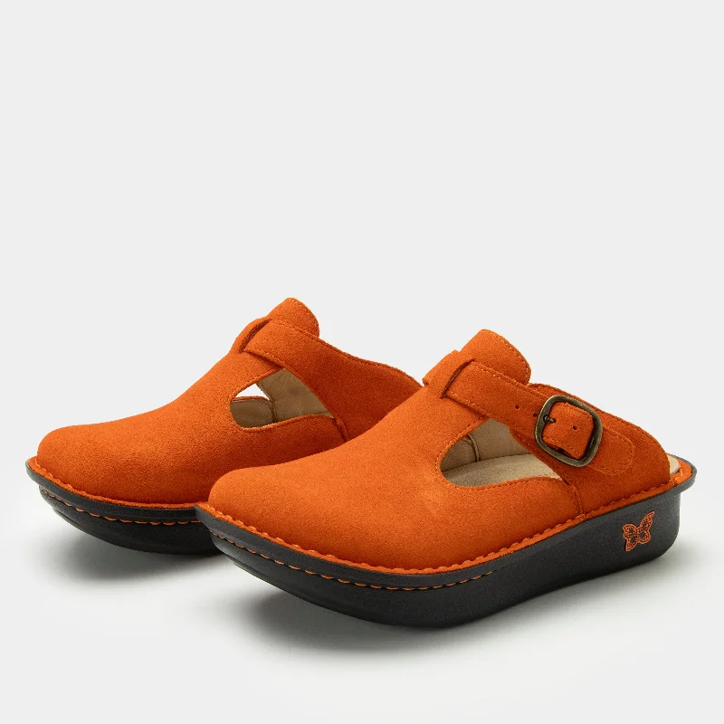 Classic Orange You Glad Suede Shoe